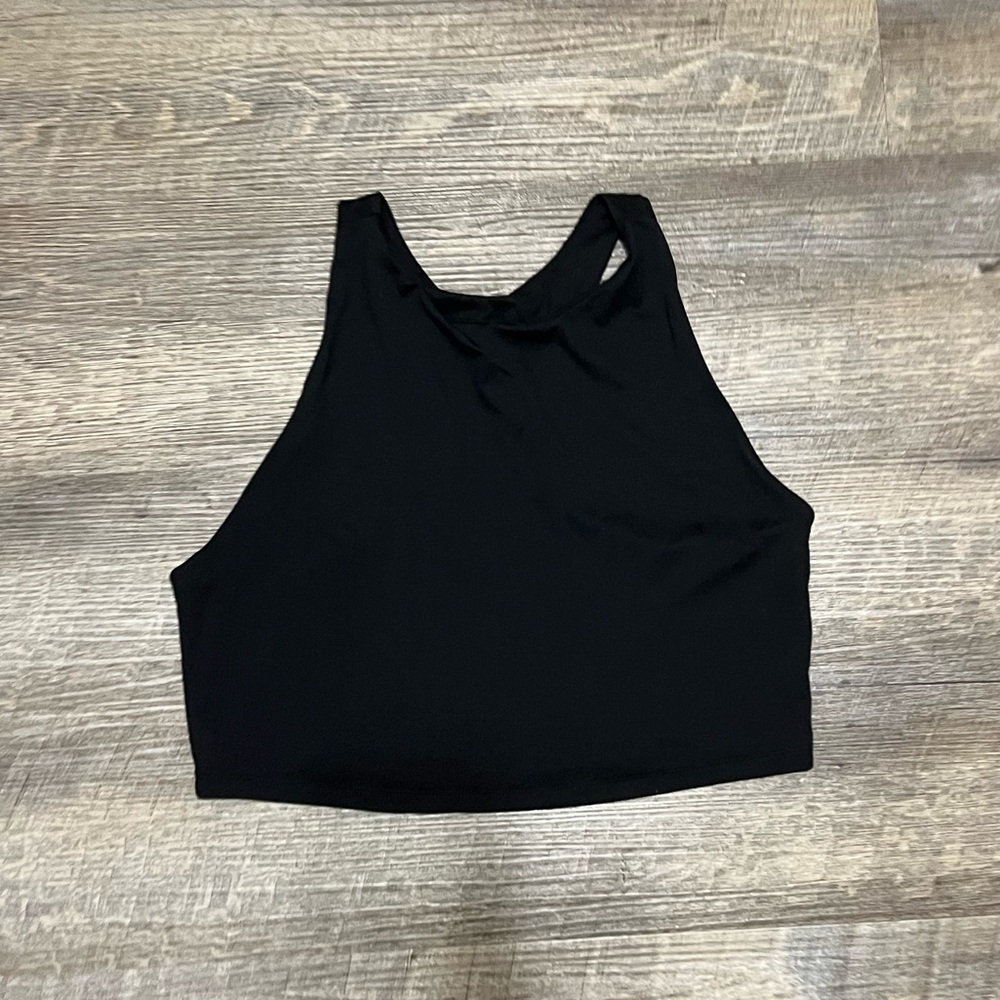QUANTITY 4 Maurices black racerback bra crop top XL